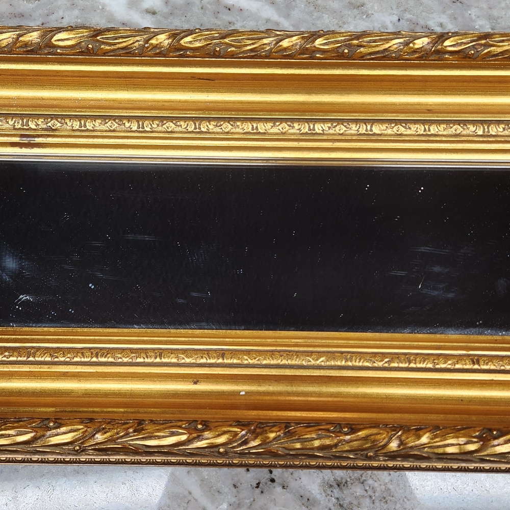 Ornate Gold Wall Mirror Frame - Classic Home Accent